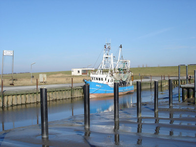 Im Kutterhafen am Wremer Tief